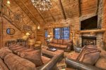 Sassafras Lodge - Living Room